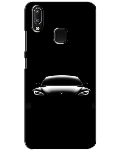 Чехол для Vivo Y93 Lite с картинкой «Фары Tesla Night» Чехол для Vivo Y93 Lite с картинкой «Фары Tesla Night»