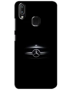 Чехол для Vivo Y93 Lite с картинкой «Mercedes — абстрактные линии»