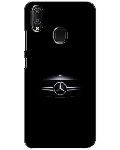 Чехол для Vivo Y93 Lite с картинкой «Mercedes — абстрактные линии»