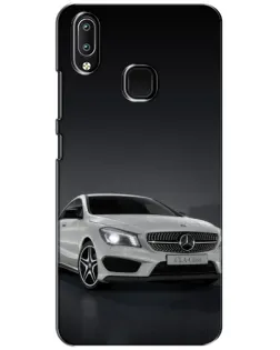 Чехол для Vivo Y93 Lite с картинкой «Mercedes AMG GT Silver»