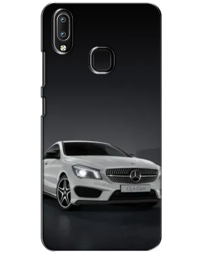 Чехол для Vivo Y93 Lite с картинкой «Mercedes AMG GT Silver»