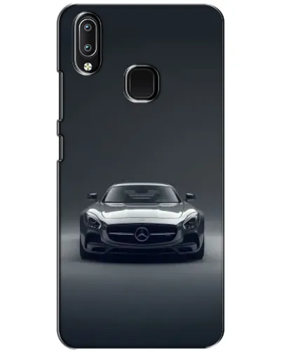 Чехол для Vivo Y93 Lite с картинкой «Mercedes на черном»