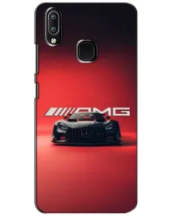 Чехол для Vivo Y93 Lite с картинкой «Mercedes AMG — красная линия»