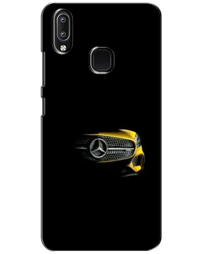 Чехол для Vivo Y93 Lite с картинкой «Mercedes — ретро стиль»