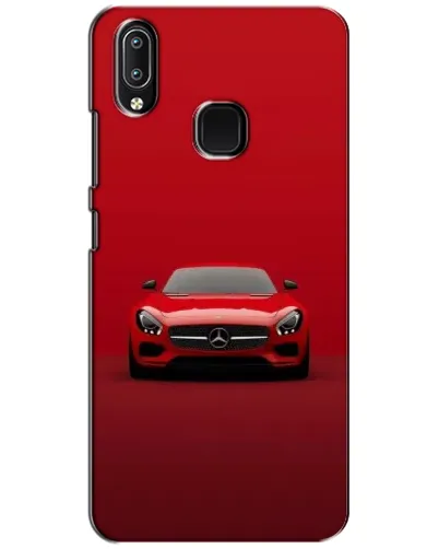 Чехол для Vivo Y93 Lite с картинкой «Красный Mercedes AMG»