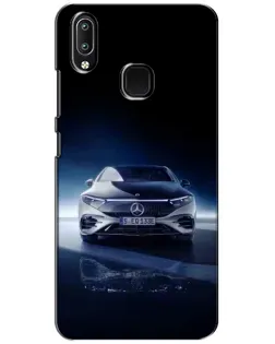 Чехол для Vivo Y93 Lite с картинкой «Ночной Mercedes EQ»