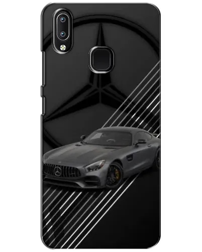 Чехол для Vivo Y93 Lite с картинкой «Mercedes AMG — графика»