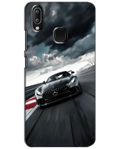 Чехол для Vivo Y93 Lite с картинкой «Гоночный Mercedes AMG»