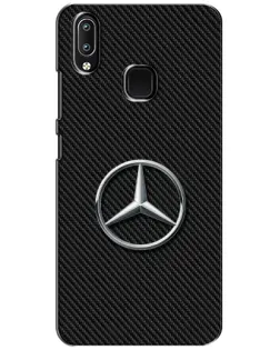 Чехол для Vivo Y93 Lite с картинкой «Карбоновый Mercedes стиль» Чехол для Vivo Y93 Lite с картинкой «Карбоновый Mercedes стиль»