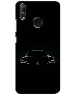 Чехол для Vivo Y93 Lite с картинкой «Mercedes — силуэт авто» Чехол для Vivo Y93 Lite с картинкой «Mercedes — силуэт авто»