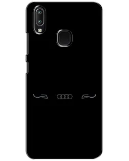 Чехол для Vivo Y93 Lite с картинкой «Audi — световой подпись»