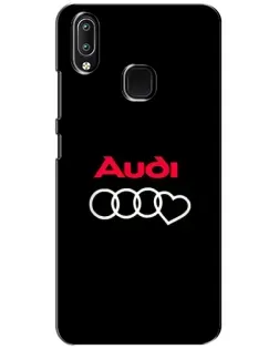 Чехол для Vivo Y93 Lite с картинкой «Логотип Audi Heart»