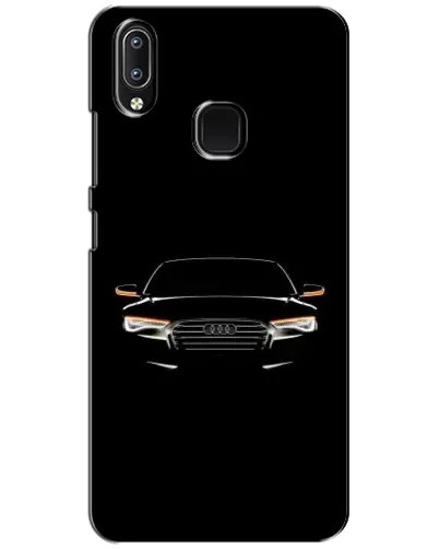 Чехол для Vivo Y93 Lite с картинкой «Audi — ночной контур»