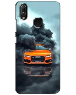 Чехол для Vivo Y93 Lite с картинкой «Audi в облаках дыма»