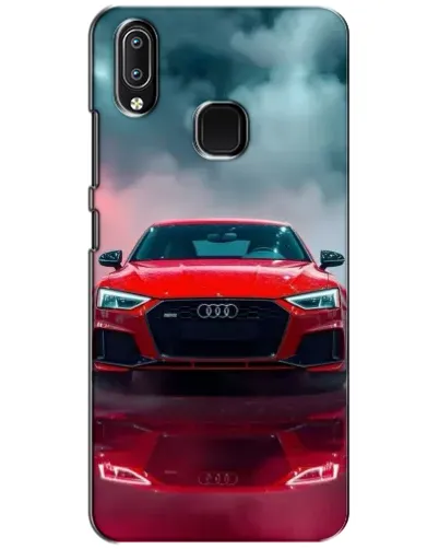 Чехол для Vivo Y93 Lite с картинкой «Audi RS — красный стиль»