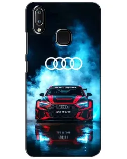 Чехол для Vivo Y93 Lite с картинкой «Audi Sport — неон»