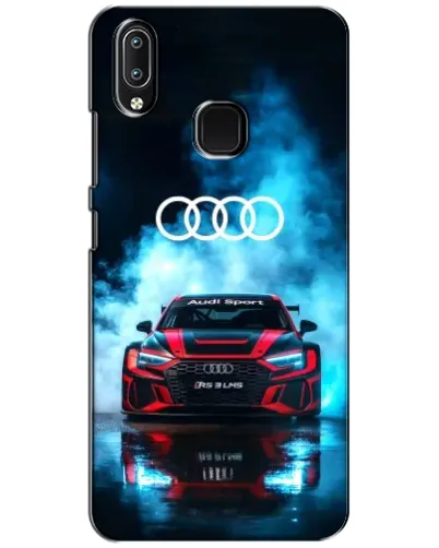 Чехол для Vivo Y93 Lite с картинкой «Audi Sport — неон»