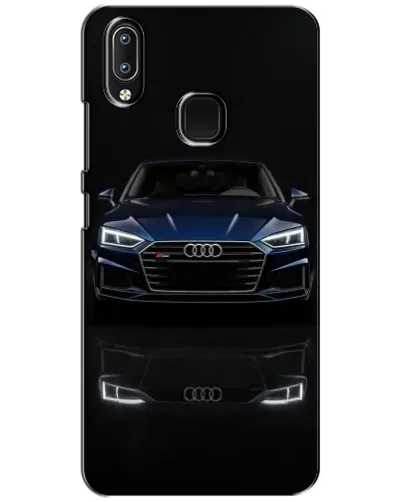 Чехол для Vivo Y93 Lite с картинкой «Audi — ночное отражение»