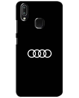 Чехол для Vivo Y93 Lite с картинкой «Audi White Logo»