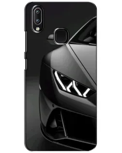 Чехол для Vivo Y93 Lite с картинкой «Lamborghini фары детализация»
