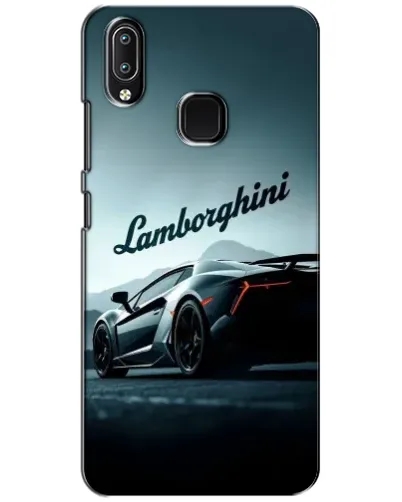 Чехол для Vivo Y93 Lite с картинкой «Классическая надпись Lamborghini»
