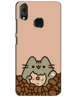 Чехол для Vivo Y93 Lite с картинкой «Кофейный Пушин»