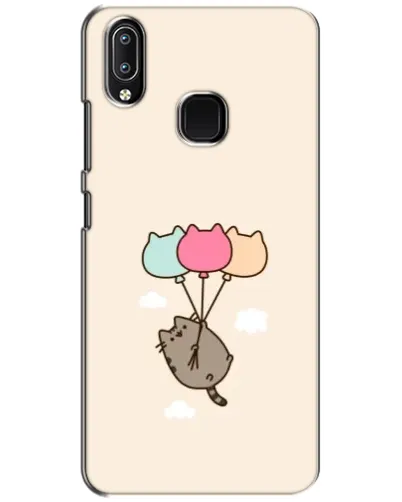 Чехол для Vivo Y93 Lite с картинкой «Пушин на шариках»