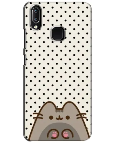Чехол для Vivo Y93 Lite с картинкой «Пушин в горошек»