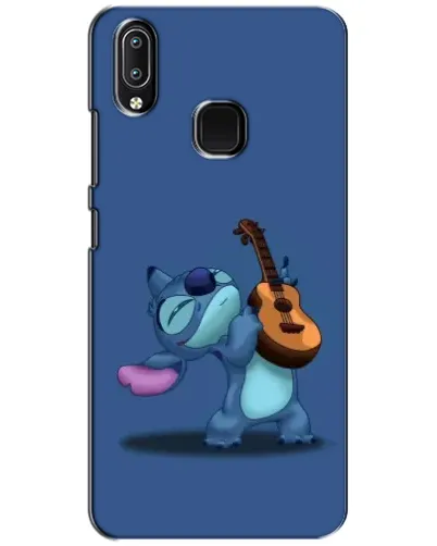 Чехол для Vivo Y93 Lite с картинкой «Стич с укулеле»