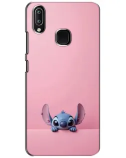 Чехол для Vivo Y93 Lite с картинкой «Stitch выглядывает»