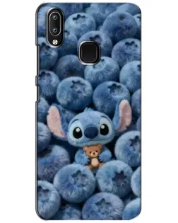 Чехол для Vivo Y93 Lite с картинкой «Стич и голубика»