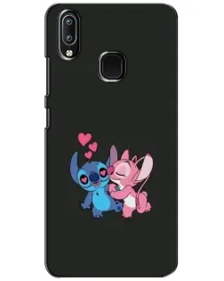 Чехол для Vivo Y93 Lite с картинкой «Анжел целует Стича»