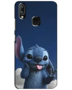 Чехол для Vivo Y93 Lite с картинкой «Стич в облаках»