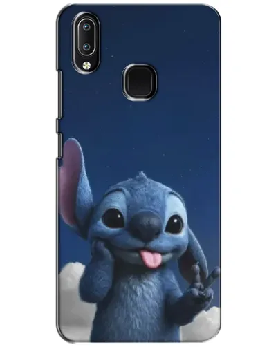 Чехол для Vivo Y93 Lite с картинкой «Стич в облаках»