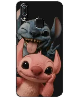 Чехол для Vivo Y93 Lite с картинкой «Стич и Ангел»