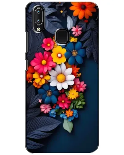 Чехол для Vivo Y93 Lite с картинкой «Цветочная феерия»