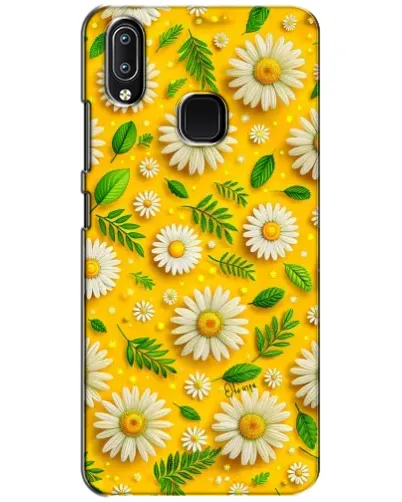 Чехол для Vivo Y93 Lite с картинкой «Ромашковое солнце»