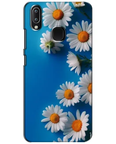 Чехол для Vivo Y93 Lite с картинкой «Белоснежные маргаритки»