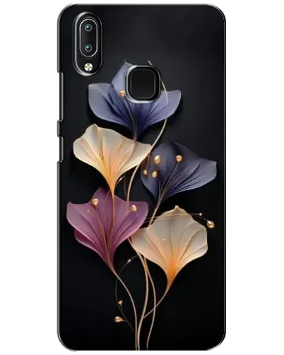 Чехол для Vivo Y93 Lite с картинкой «Лиловые цветы грации»