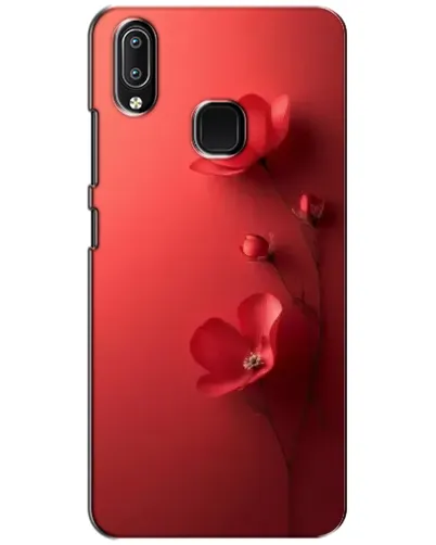 Чехол для Vivo Y93 Lite с картинкой «Маковые соцветия»