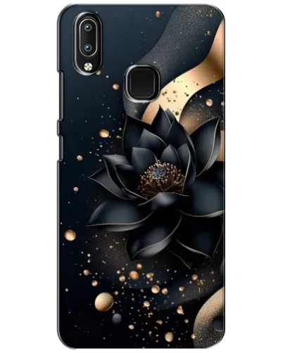 Чехол для Vivo Y93 Lite с картинкой «Черный лотос»