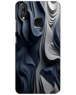 Чохол для Vivo Y93 Lite з картинкою «Об'ємні сині складки» Чохол для Vivo Y93 Lite з картинкою «Об'ємні сині складки»