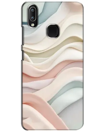 Чехол для Vivo Y93 Lite с картинкой «Пастельные нежные волны» Чехол для Vivo Y93 Lite с картинкой «Пастельные нежные волны»