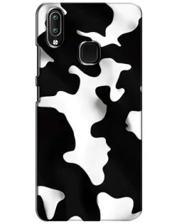 Чехол для Vivo Y93 Lite с картинкой «Черно-белое пятно»
