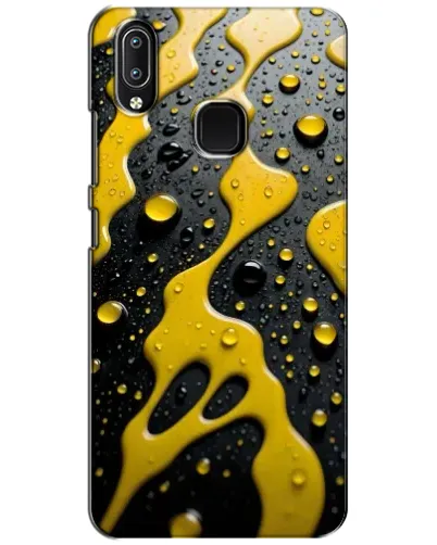 Чехол для Vivo Y93 Lite с картинкой «Жидкое желтое золото» Чехол для Vivo Y93 Lite с картинкой «Жидкое желтое золото»