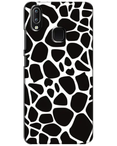 Чехол для Vivo Y93 Lite с картинкой «Черно-белый жираф» Чехол для Vivo Y93 Lite с картинкой «Черно-белый жираф»