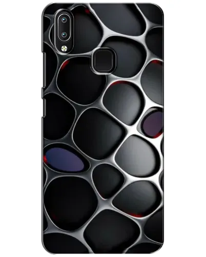 Чехол для Vivo Y93 Lite с картинкой «Объемная темная решетка» Чехол для Vivo Y93 Lite с картинкой «Объемная темная решетка»
