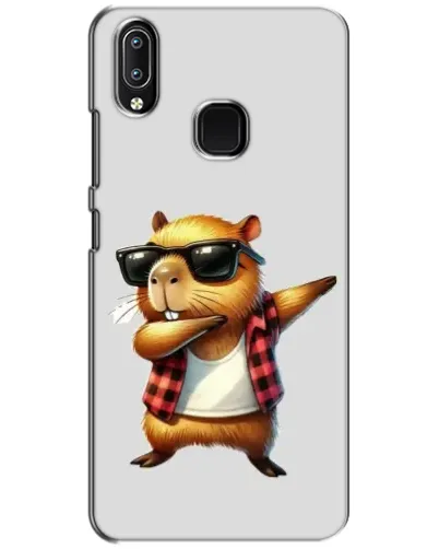 Чехол для Vivo Y93 Lite с картинкой «Капибара рэпер даб»