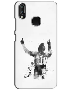 Чохол для Vivo Y93 Lite з картинкою «Чорно-білий силует Мессі» Чохол для Vivo Y93 Lite з картинкою «Чорно-білий силует Мессі»