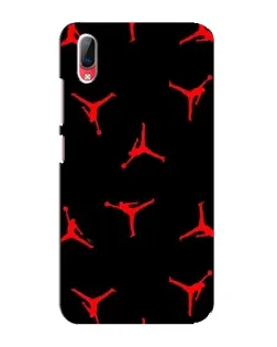 Чехол для Vivo Y93 / Y93S с картинкой «Jordan Red Pattern» Чехол для Vivo Y93 / Y93S с картинкой «Jordan Red Pattern»